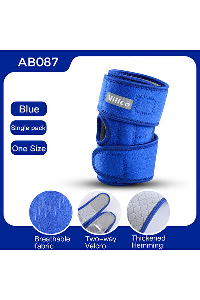 Choice AB087-BU 1 Piece Adjustable Neoprene Elbow Support Brace - Comfortable...