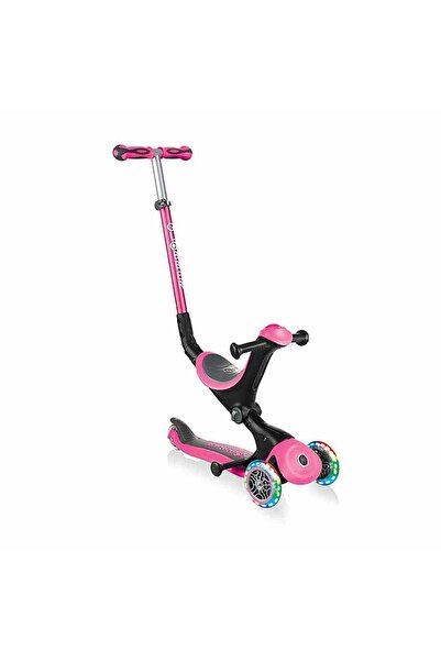 Globber Go Up Deluxe Işıklı Scooter - Pastel Pembe