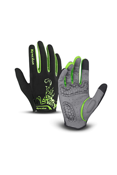 Choice1 M green Kyncilor Men Gloves Black Full Finger Bicycle Glove Touchscre...
