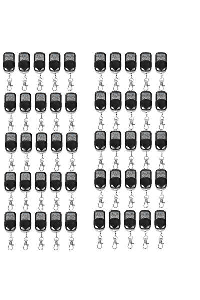 Choice 50pcs 5-50pcs 433MHz Remote Control Universal Garage Remote 4 Buttons ...