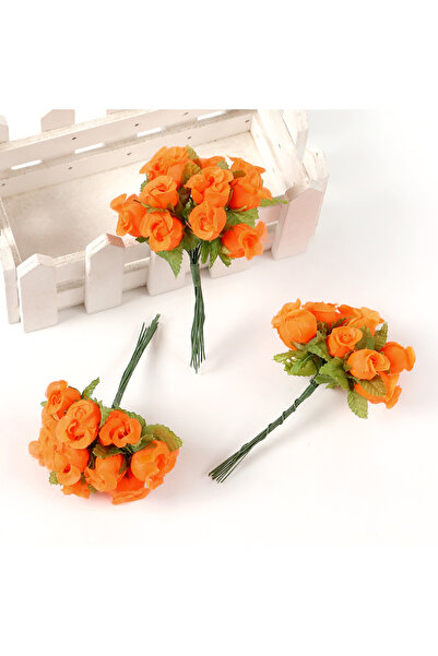 Choice 12pcs 04 12Pcs Artificial Rose Flowers Bouquet Silk Fake Flower For Ho...