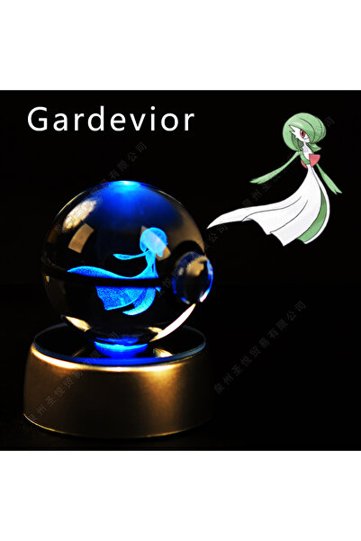 Choice29 36 Gardevior Pokemon Crystal Ball 3D Pikachu Gengar Mewtwo Night Lig...