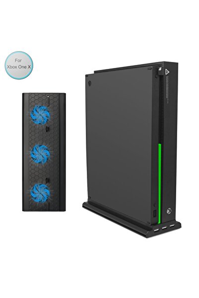 Choice Black DOBE Cooling Dock TYX-1768 for Xbox One X with 3 Quiet Cooling F...