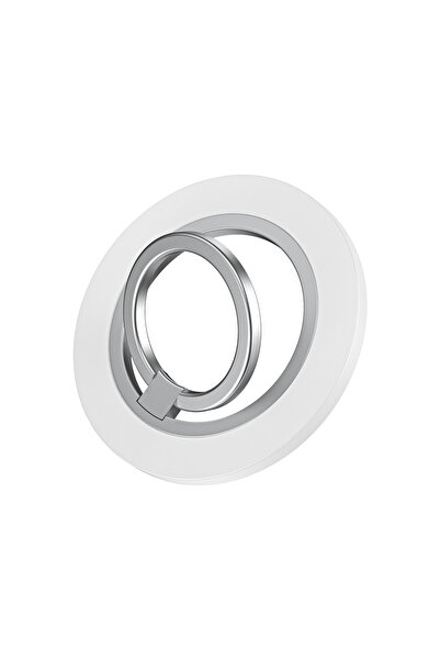 Choice1 WHITE For Tablet Magnetic 2 Sections Simplicity Rotation Ring Phone H...
