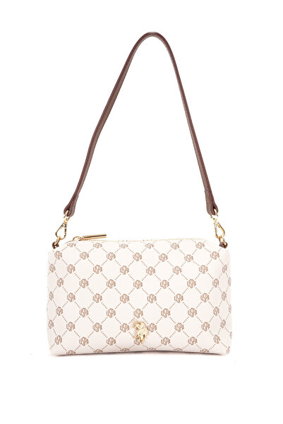 U.S. Polo Assn. Beige Women's Shoulder Bag Us26568