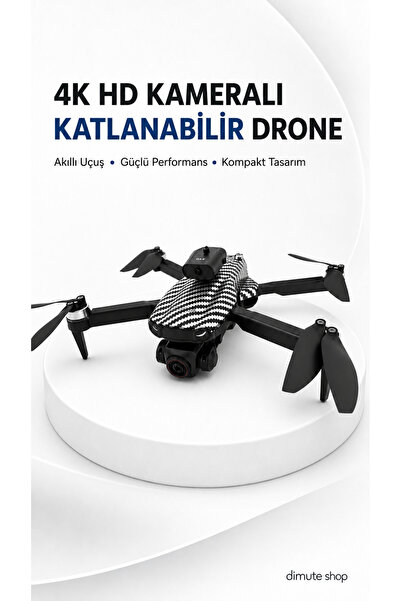 Genel Markalar 4K HD Drone 500m Menzil Kamera 3D Takla Yükseklik Sabitleme 30...