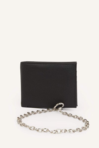 DeFacto Men's Faux Leather Wallet I1773Axns