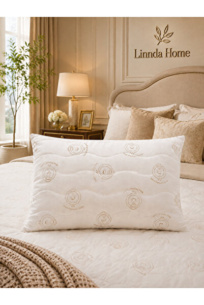 Linnda Home Natural Wool Pillow |   Orthopedic Neck Support, Anti-Sweat, Hypo...