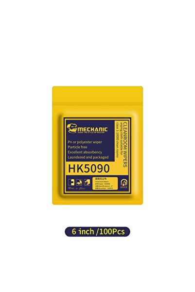 Choice5 مناديل تنظيف غرف نظيفة فائقة النعومة من MECHANIC HK5090، مقاس 6 بوصة ...