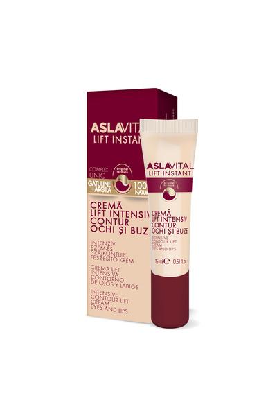 ASLAVİTAL Crema lift intensiv contur ochi si buze Aslavital, 15 ml