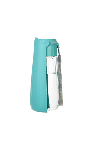 Choice Turquoise Portable Large Dog Water Bottle Outdoor Travel Walking Folda...
