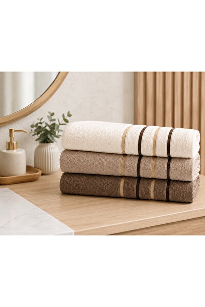 HOME MODE Set de 3 prosoape de baie 70×140 cm Moale și absorbant și potrivite...