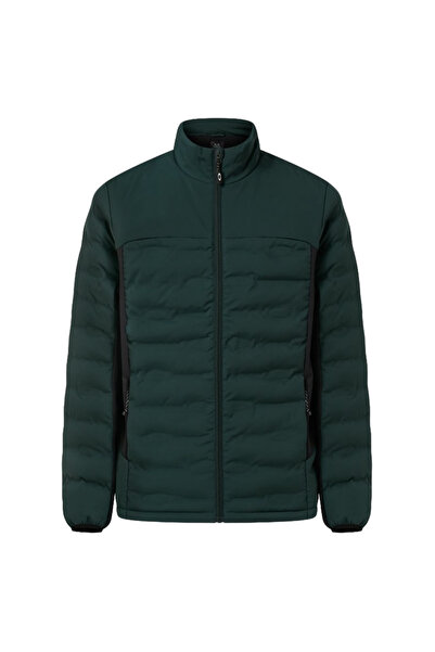 Oakley Geacă de schi pentru bărbați Ellipse RC Matlasată - Verde/Negru - XS