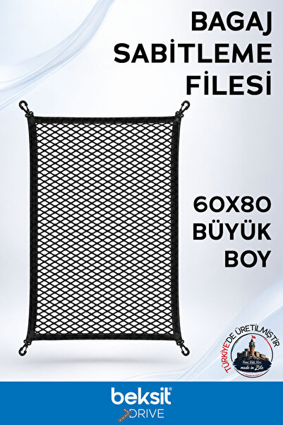 BEKSİT DRIVE Bagaj Sabitleme Filesi (60*80) (Universal)