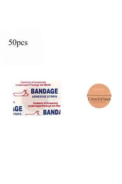 Choice1 50pcs 50pcs Extra-Large Waterproof & Breathable Bandages for Emergenc...
