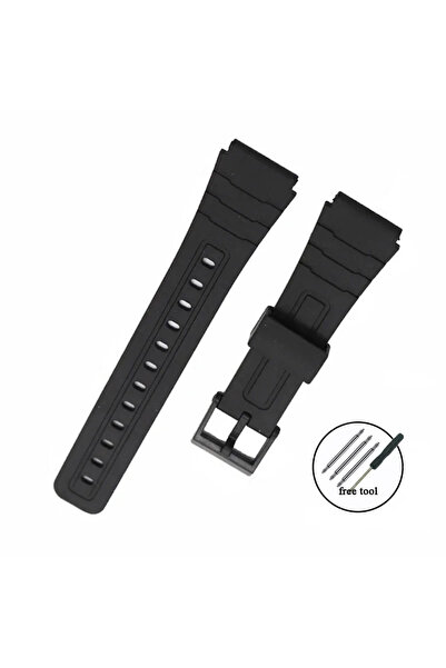 Choice11 14mm Black-Black 12/14/16/18/20/22mm Silicone Watch Strap for W800H ...