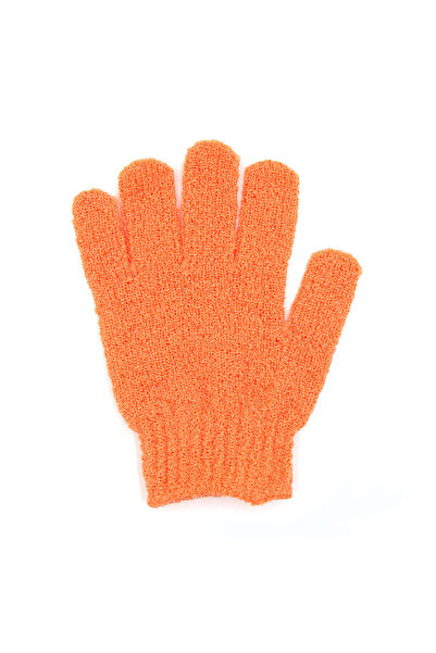 Choice1 Orange 2pcs Hammam Bath Exfoliating Mitt Gloves with Shower Scrub Res...