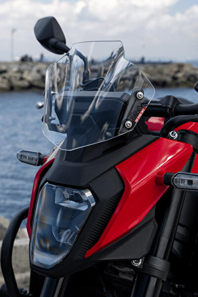 Honda CB500 Hornet İçin Spor Cam - Ön Siperlik -Babax
