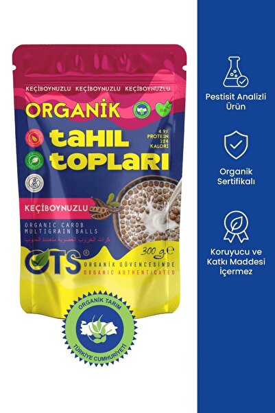 OTS Organik Keçiboynuzlu Tahıl Topları 300 gr (Organik Sertifikalı, Pestisit ...