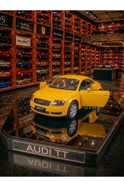 OYUNCAKSAHİLİ Oyuncak Sahili Audi Tt Turbo Sport Metal Araba Kapı Açılır 12.5...