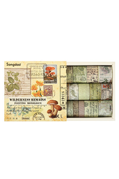 Choice1 SKU5 20 Rolls/Box, Retro Washi Tape, Suitable for DIY Handbooks, Item...