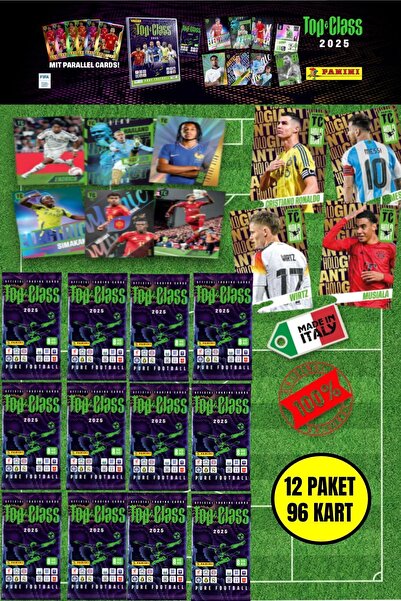 TOYFEST Panini Adrenalyn Top Class - 2025 Official Trading Card Footballer Ca...