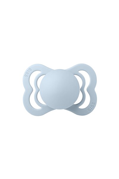 Bibs Supreme Silikon Emzik - Baby Blue 0-6 Ay