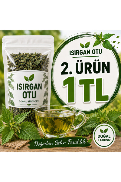 ALTIN GIDA 45 50 gr Isırgan Otu – Doğal Kurutulmuş Isırgan | Katkısız Bitki Çayı