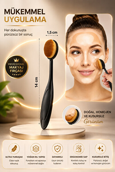 Makeuptime Makyaj Bazı+kapatıcı+kaşık Fırça+sünger