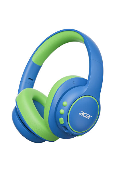 choice2 BlueGreen Acer Kids Bluetooth 6.0 Headphones Over Ear Headsets with M...