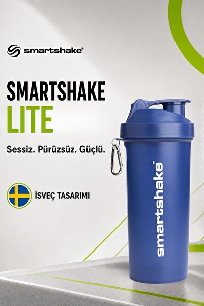 Smartshake Lite Serisi 1000 ml Navy Mavi Protein Shaker