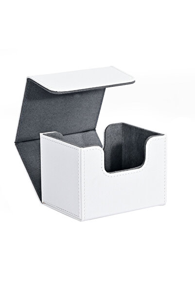 Choice10 White Card Deck Box, Card Storage Box Holds 100+ Single Sleeved Card...