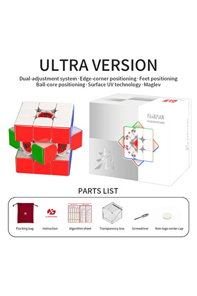 Choice Ultra [Picube] FanXin Light 3x3 Magnetic Magic Cube HuDong Cube UV 3x3...