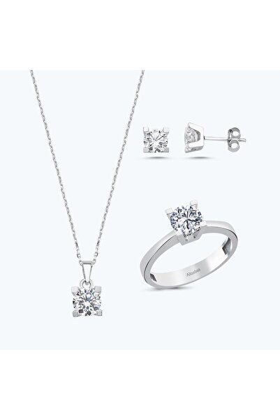Altınbaş Altın Üçlü Tektaş Set