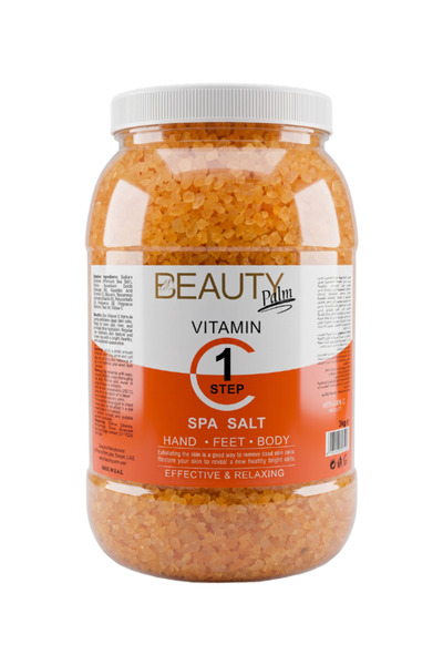 Beauty Palm Foot & Body Spa Salt 5kg - Vitamin C, Hard