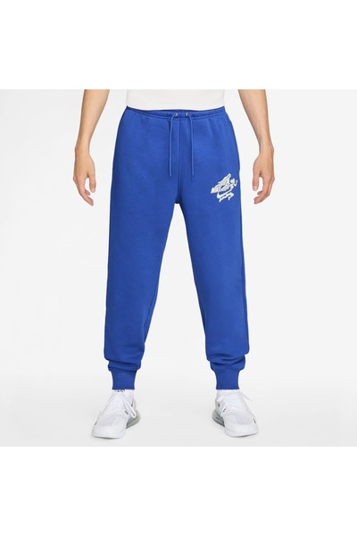 Nike M NK CLUB BB JOGGER NVLTY FZ0907-480 Βασιλικό Μπλε