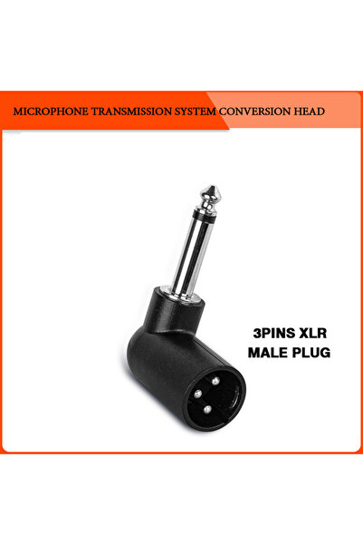 Choice1 محول نظام ميكروفون لاسلكي للرجال من نوع HEAD-1pc، محول XLR بثلاثة أطر...
