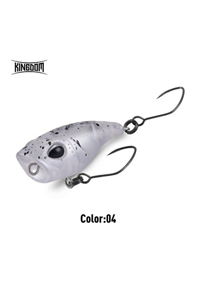Kingdom 27mm 1.5g color 04 Mini Popper Fishing Lure 1.5g 27mm 2.2g 34mm Float...