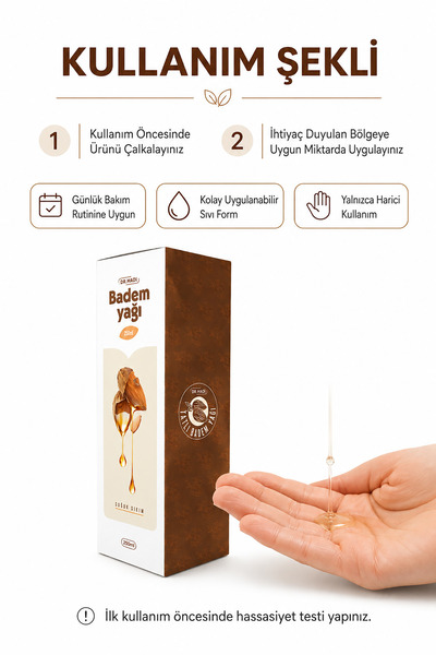 DR HADI Dr. Hadi Badem Yağı 250ml.