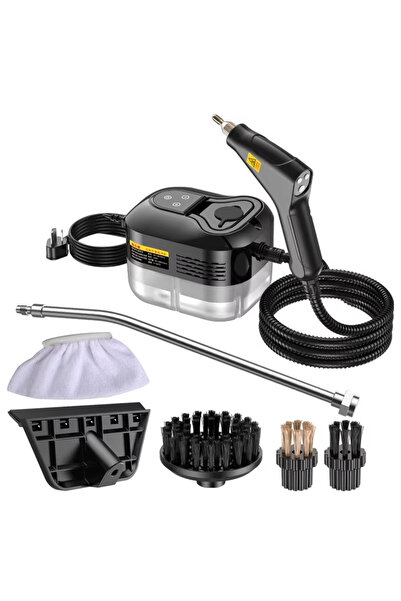Choice3 110 V Black High Pressure and High Temperature Handheld Household Ste...