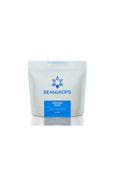 BEANDROPS Columbia Decofeinizata Sugarcane 250g - Cafea de specialitate