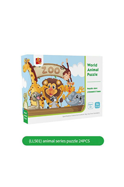 Choice6 Animal Series 24PCS Kids Puzzle Cute Animal Undersea Cartoon Low Diff...