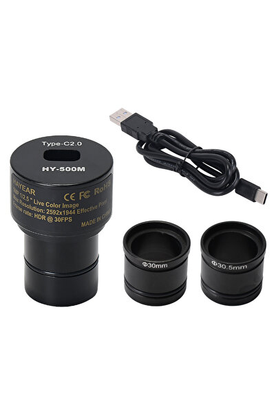 Choice black 5MP CMOS USB2.0 Microscope Camera Digital Electronic Eyepiece Fr...