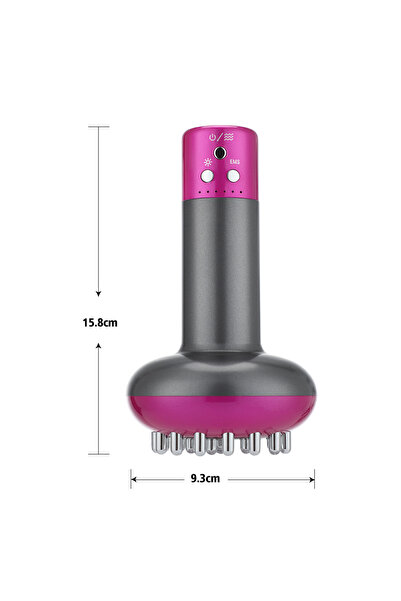 Choice PURPLE Smart Meridian Brush Abdome Massager Wireless Hot Compress Anti...