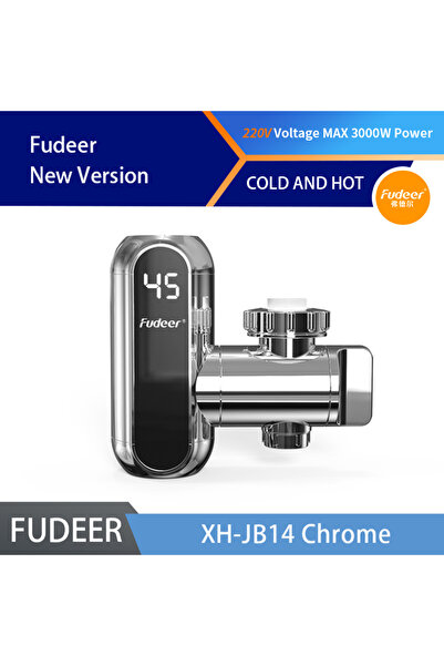 Choice4 XH-JB14 Chrome Fudeer 3400W 220V Electric Kitchen Water Heater Tap In...