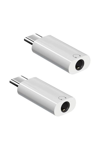 Choice 2PCS USB-C to 3.5mm Audio Headphone Adapter - HiFi Compatible with iPh...
