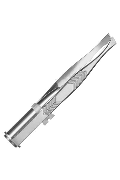 Choice8 ملقط حواجب فضي مع ضوء LED تصميم ذكي مشبك إزالة شعر الرموش الدقيق من ا...
