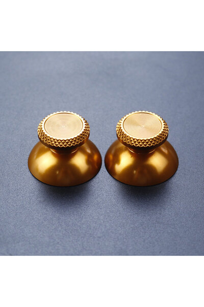 Choice Gold JCD 1Pair Aluminum Metal Analog Joystick Thumb Stick Grip Cap For...