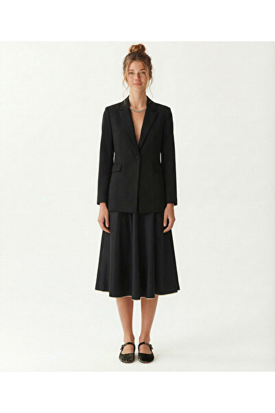 Yargıcı Regular Jacket Collar Long Sleeve Jacket