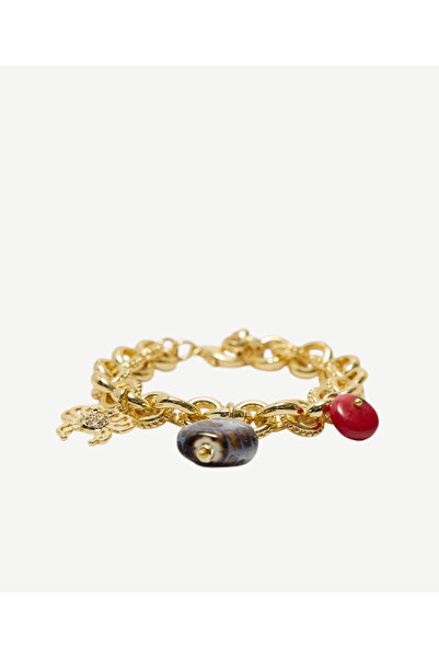 Yargıcı Charm Detailed Bracelet